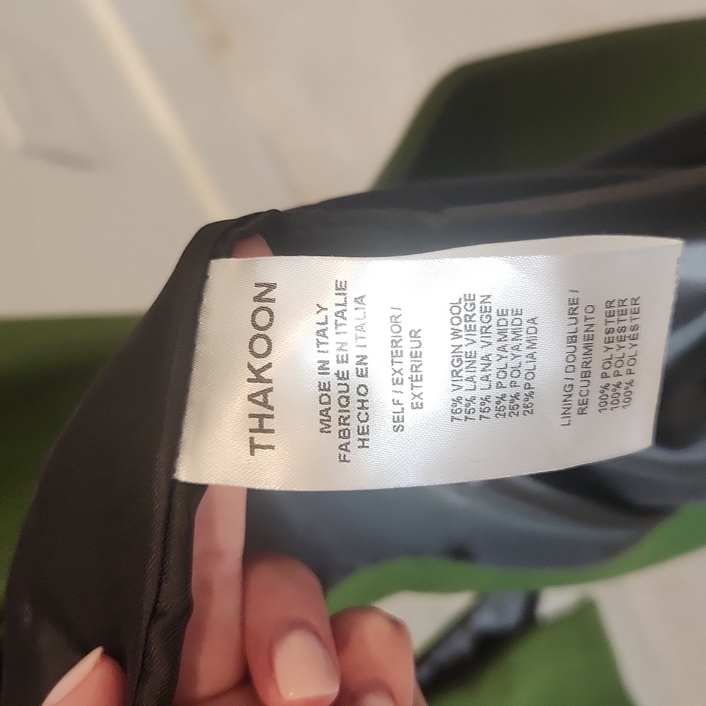Thakoon Green Single Breasted Wool Coat NWT - Picture 10 of 13